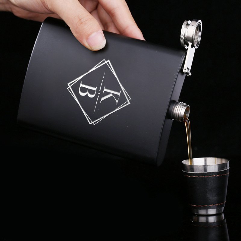 "I Finally Quit Drinking" Novelty Stainless Steel Flask
