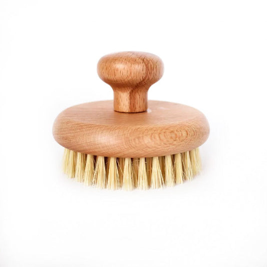 Organic Sisal Dry Body Brush - Eco friendly Natural Zero Waste Round