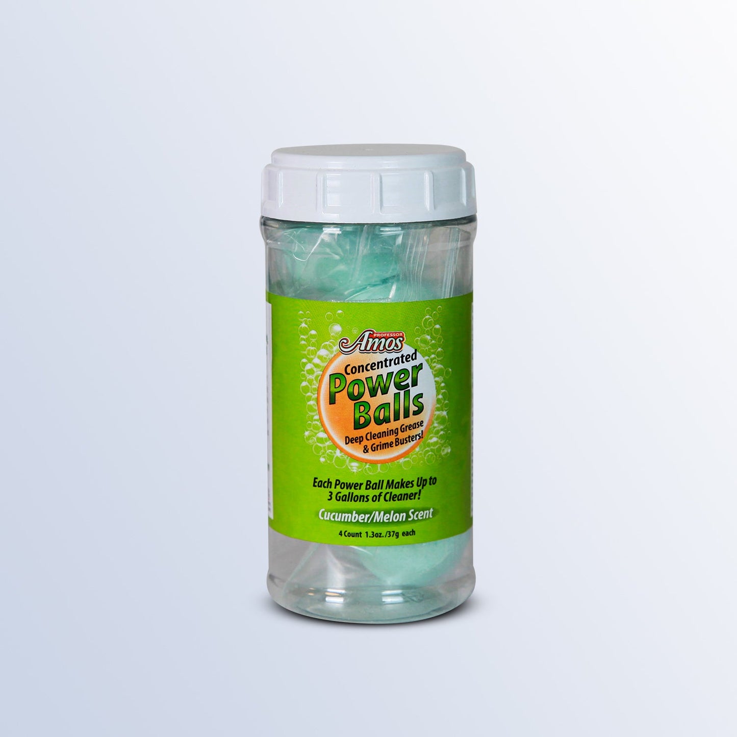 Concentrated cleaning power balls, pack of 4