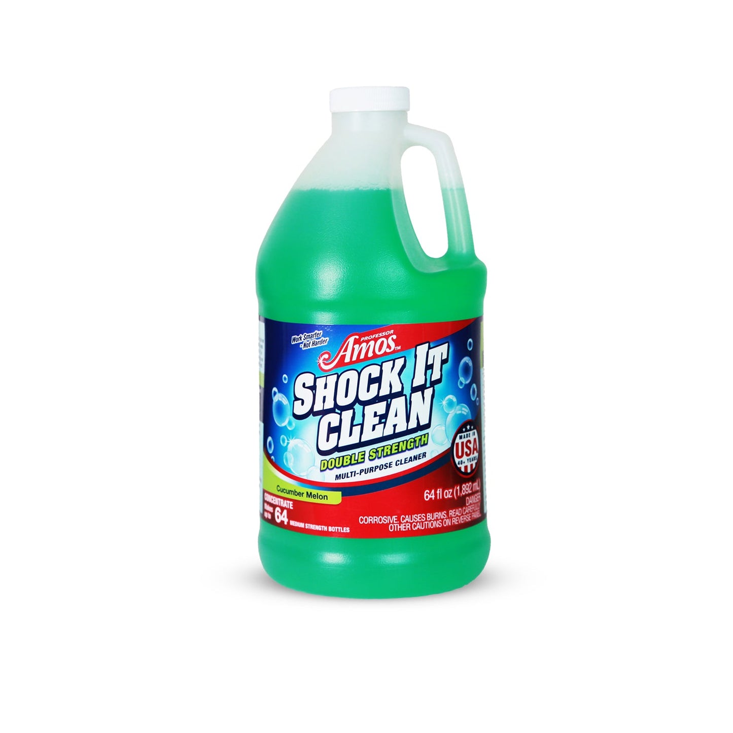 Professor Amos Shock It Clean concentrated all-purpose cleaner, 64oz bottle