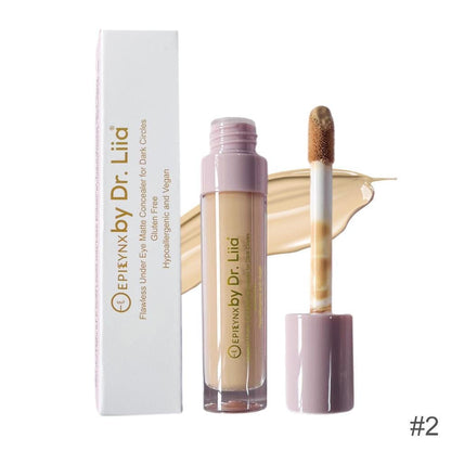 Flawless matte concealer, vegan, full coverage