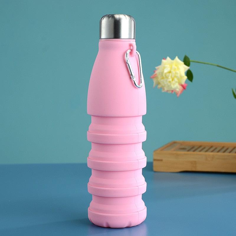550ml Collapsible Silicone Water Bottle