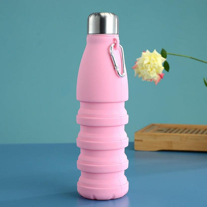 550ml Collapsible Silicone Water Bottle