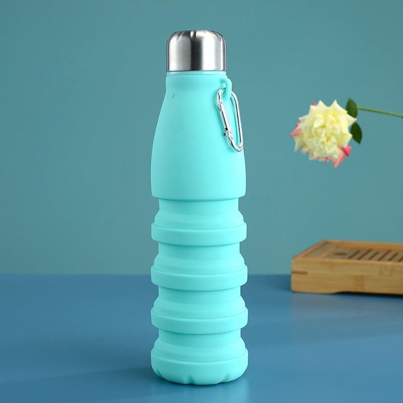 550ml Collapsible Silicone Water Bottle