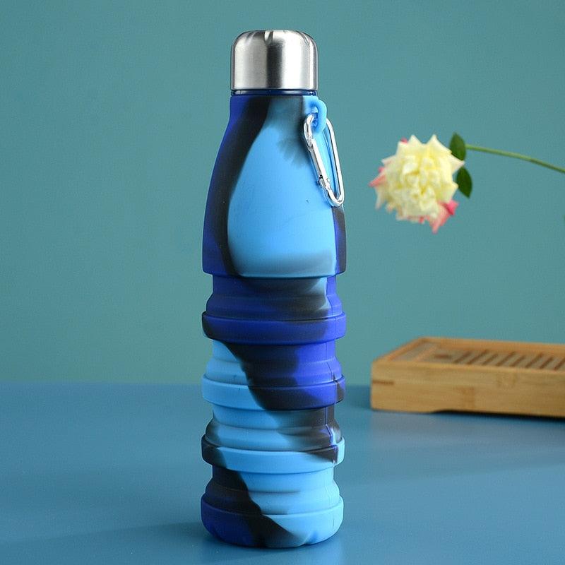 550ml Collapsible Silicone Water Bottle