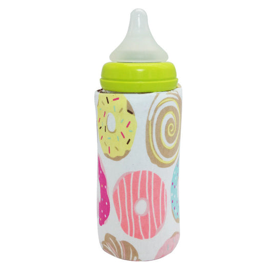 USB Milk Water Warmer Travel Stroller Insulated Bag Portable Baby Nurs