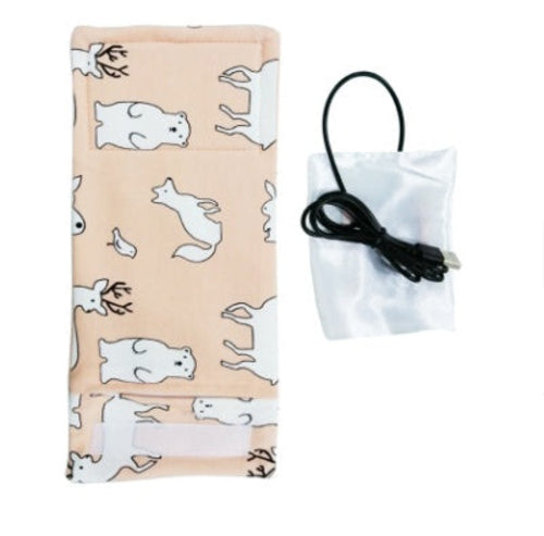 USB Milk Water Warmer Travel Stroller Insulated Bag Portable Baby Nurs