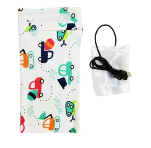 USB Milk Water Warmer Travel Stroller Insulated Bag Portable Baby Nurs