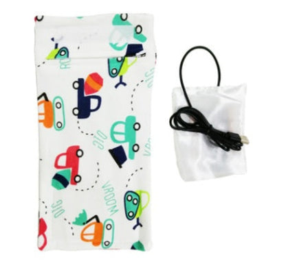 USB Milk Water Warmer Travel Stroller Insulated Bag Portable Baby Nurs