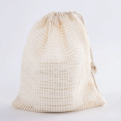 10 Reusable Organic Bamboo Cotton Facial Pads - Zero Waste Plastic