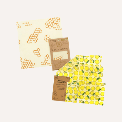 Tilley + Me Beeswax Food Wraps – Reusable & Sustainable Food Storage