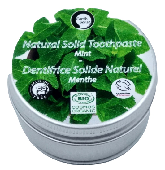 Natural Organic Certified Solid Toothpaste - Daily Use