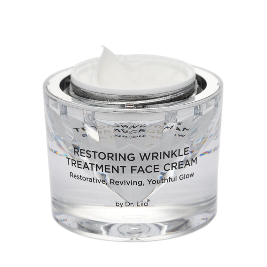 Restoring wrinkle treatment face cream, vegan