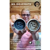 Natural Organic Certified Solid Toothpaste - Gift Set - 1 piece - MADE