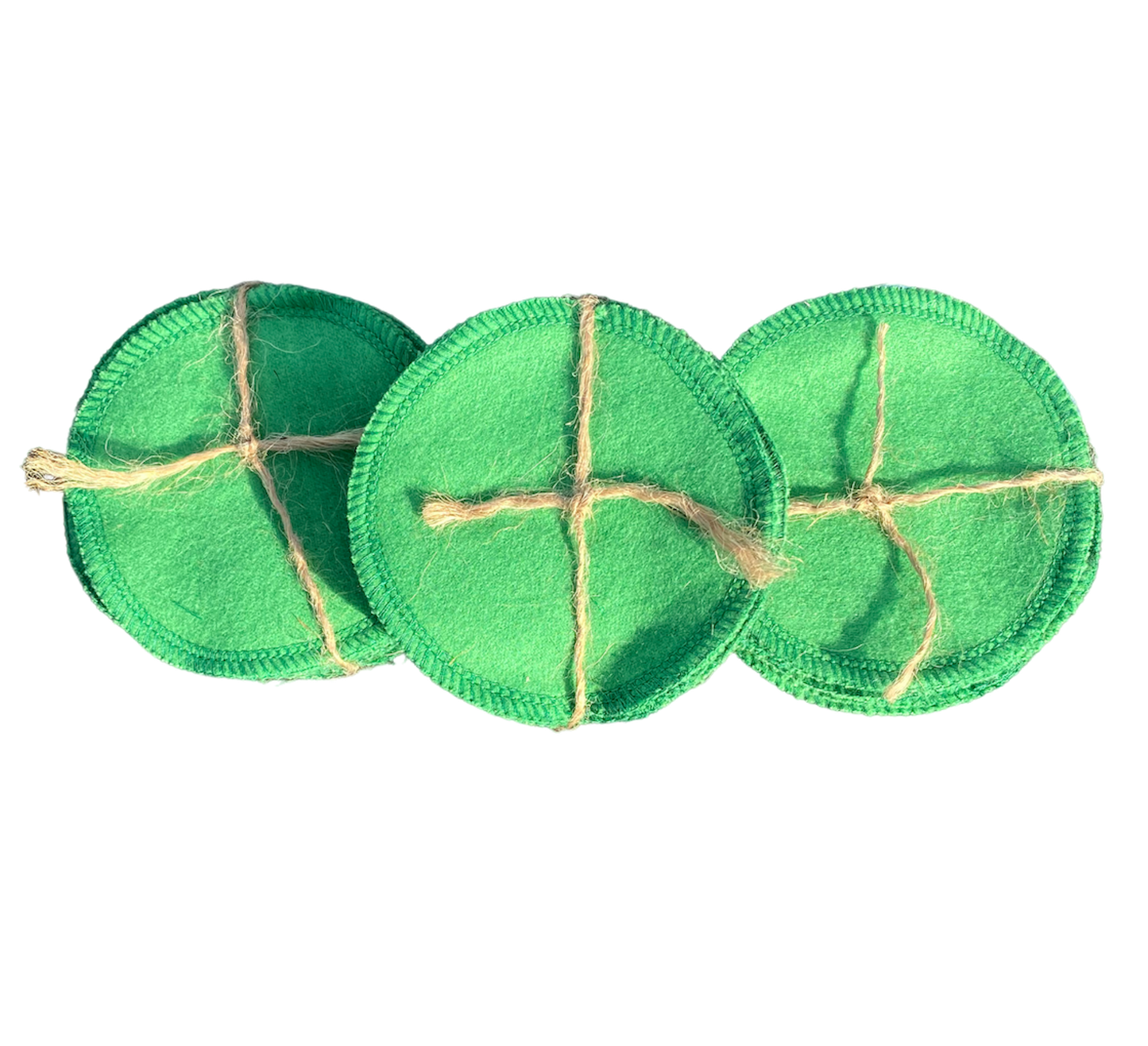 Reusable cotton pads for pet grooming