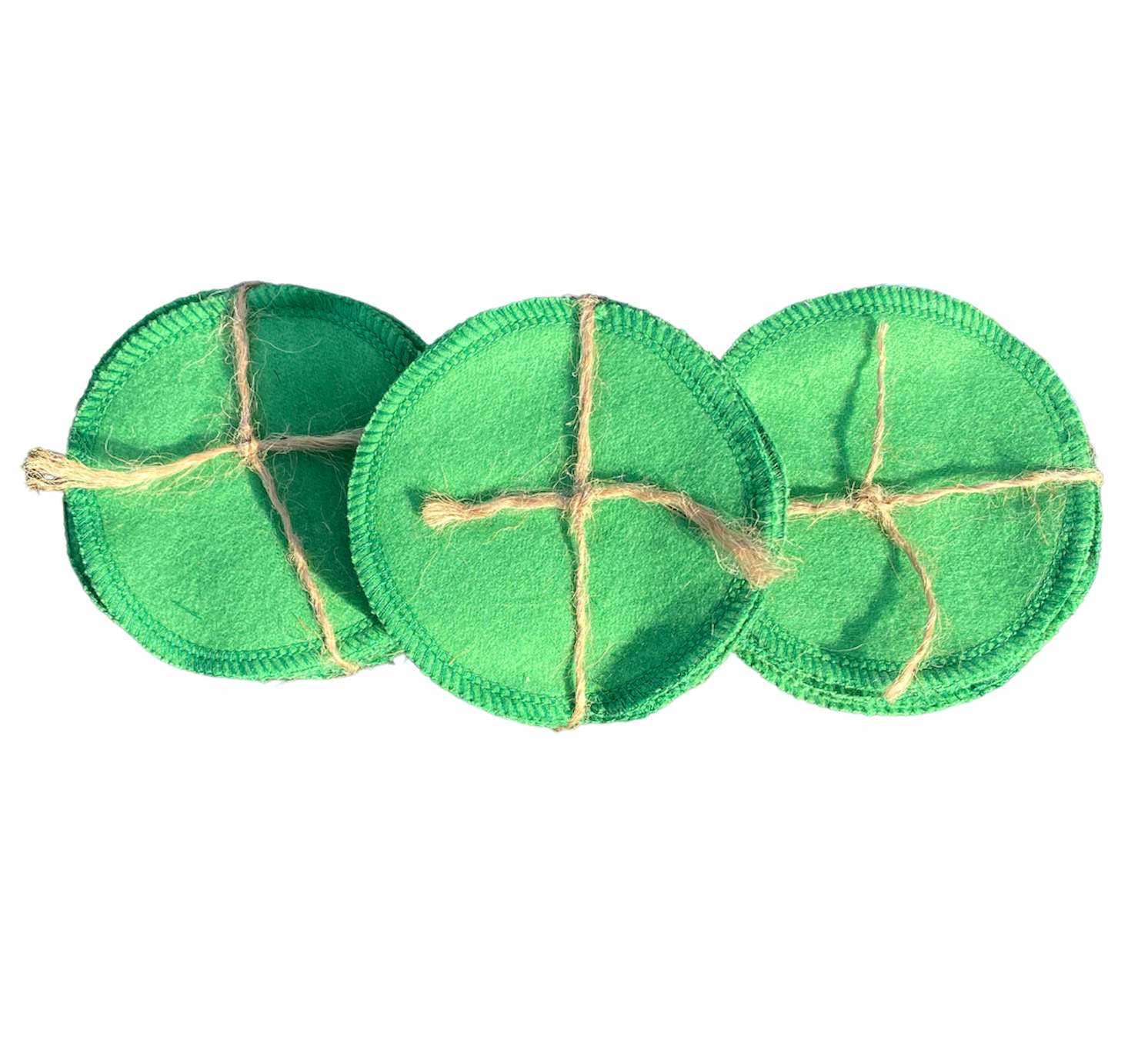 Reusable cotton pads for pet grooming