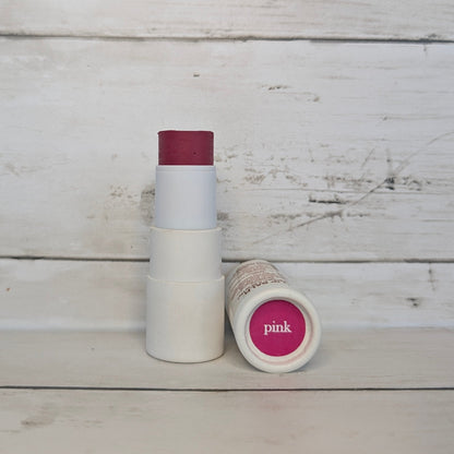 Lip & Cheek Bloom. 2 in 1 Natural Lipstick for Vibrant Color.