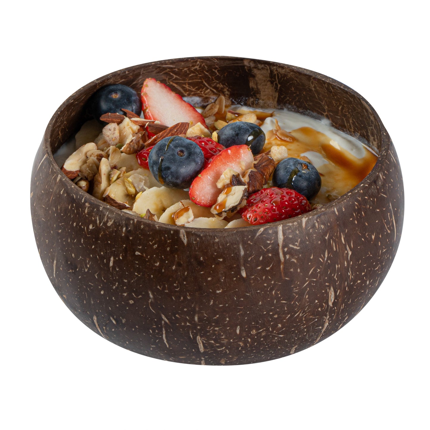 Coco Casa 21 oz Handmade Coconut Bowl - 10 count box