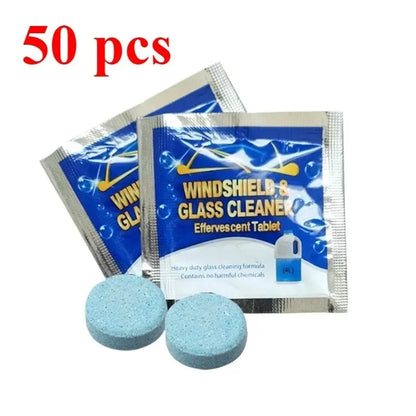 Cleaner Effervescent Tablet Solid Glass Cleaning Detergent