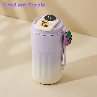 🌡️ Smart LED Thermos Bottle – Stainless Steel Travel Flask