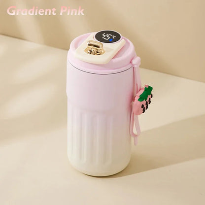 🌡️ Smart LED Thermos Bottle – Stainless Steel Travel Flask