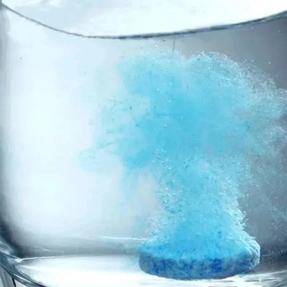 Cleaner Effervescent Tablet Solid Glass Cleaning Detergent