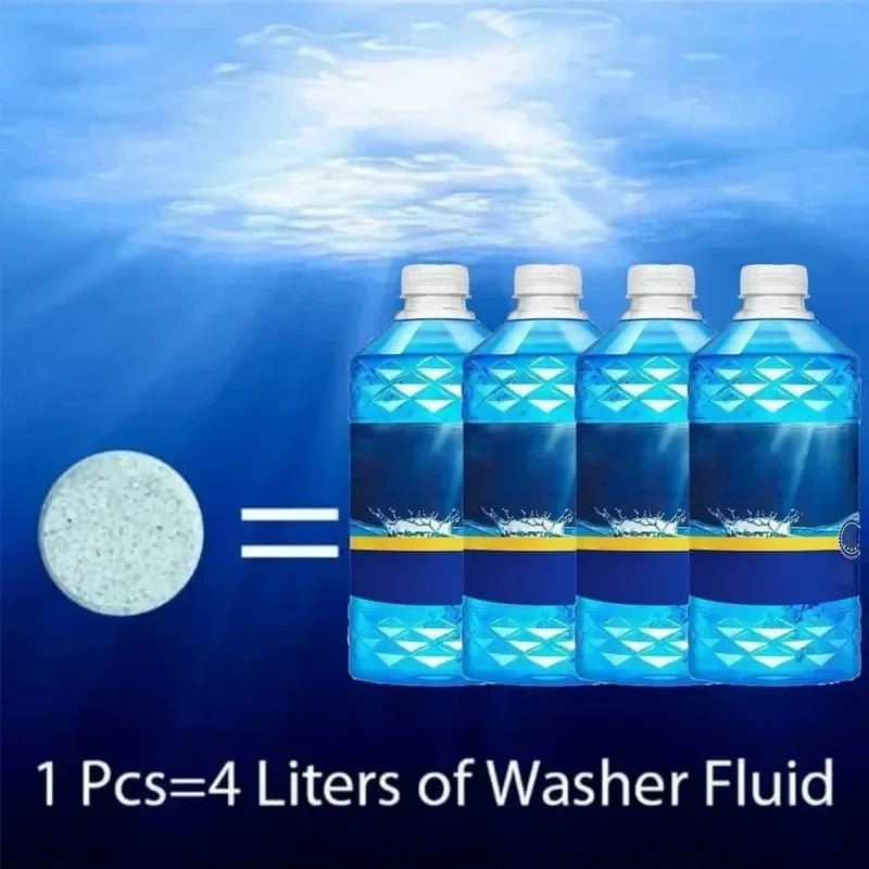 Cleaner Effervescent Tablet Solid Glass Cleaning Detergent