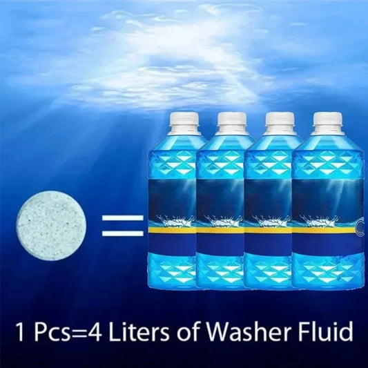 Cleaner Effervescent Tablet Solid Glass Cleaning Detergent