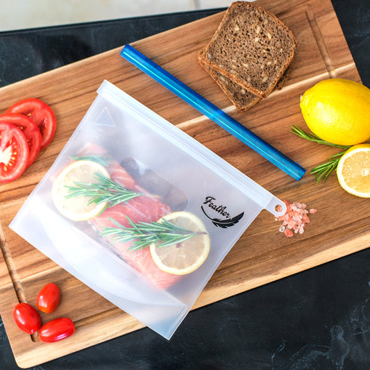 Silicone Food Storage Bags – Reusable - 4 Pack
