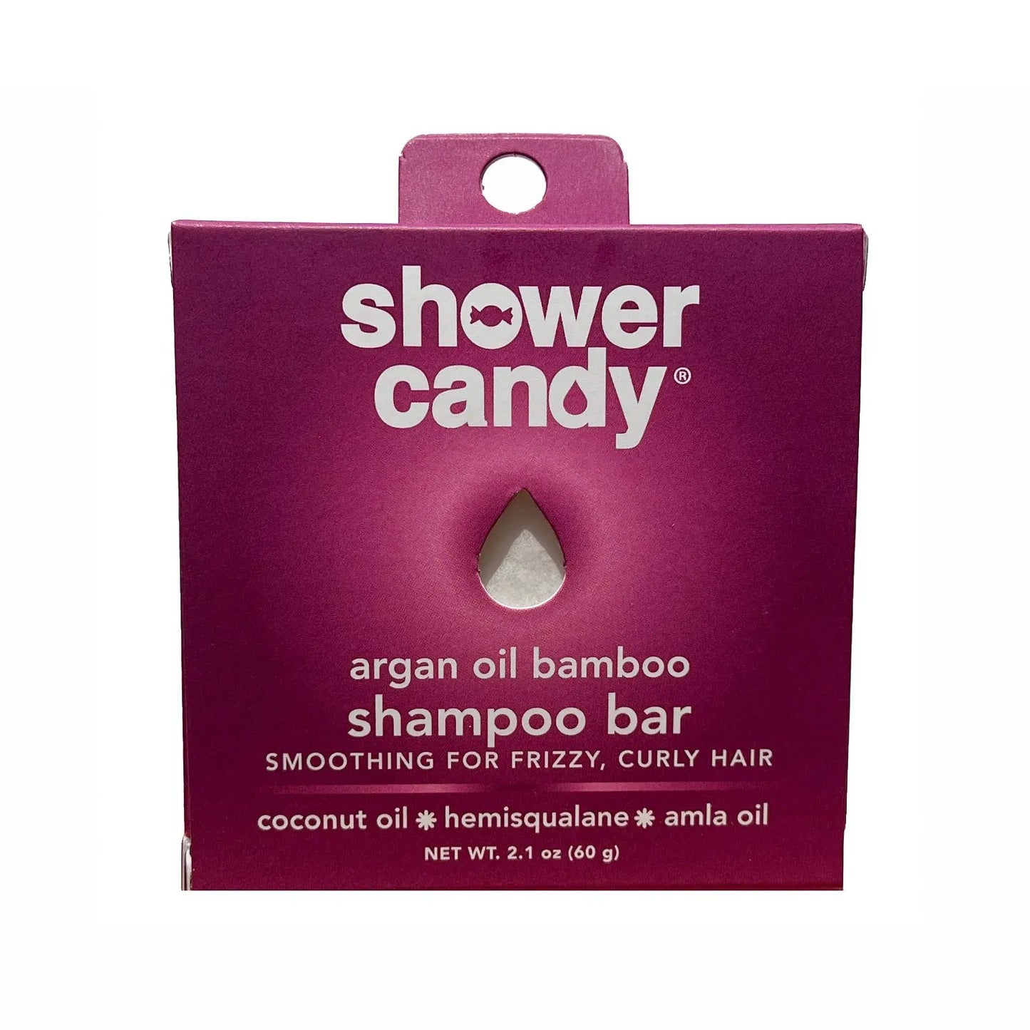 Argan Oil Bamboo Shampoo Bar for Smooth Frizz Control