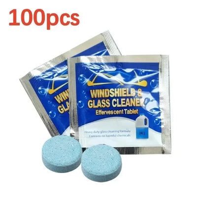 Cleaner Effervescent Tablet Solid Glass Cleaning Detergent