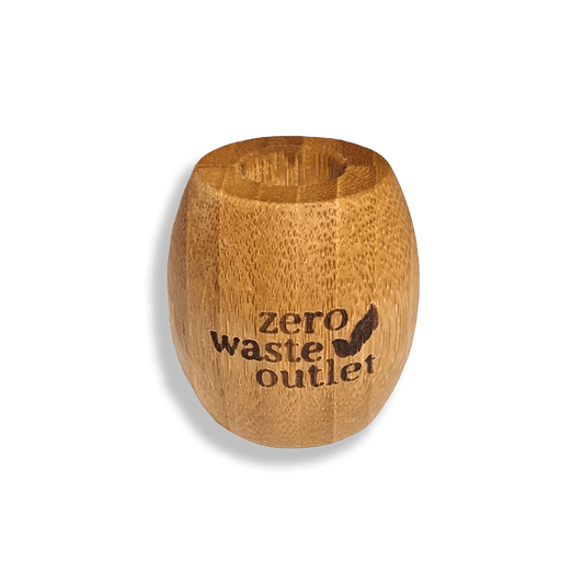 Bamboo Toothbrush Stand - Single Holder