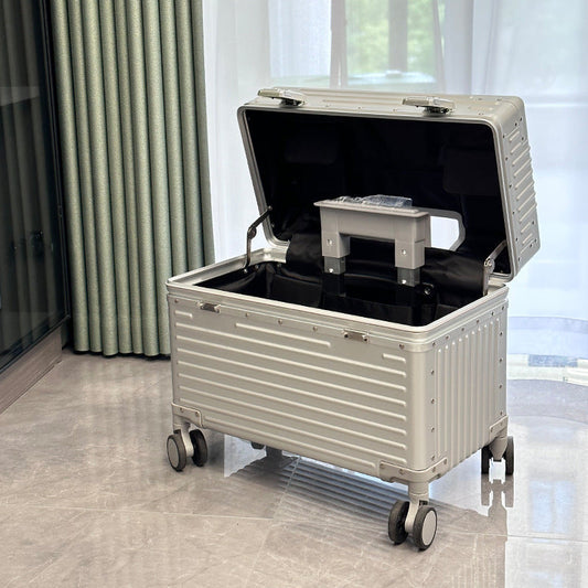 All-aluminum travel trolley case