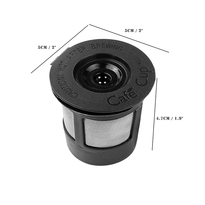 Reusable Coffee Filter Pod Size and Dimensions
Copiar texto