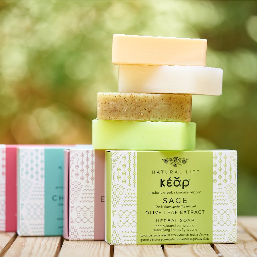 Kear Sage Olive Leaf Extract Herbal Soap: Double Duty Detox
