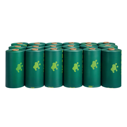 Thick Dog Poop Waste Bags Refill Rolls 270PCS Lavender Scented