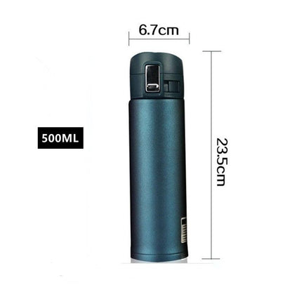 500ml Stainless Steel Insulated Travel Coffee Tumbler