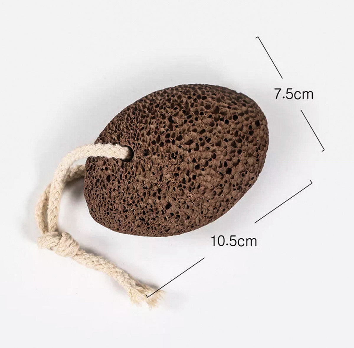 Natural Lava Stone Pumice Foot Scrubber-Zero Waste Scrubber