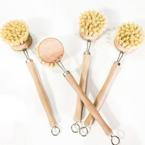 Bamboo Sisal Dish Brush – Replaceable Head