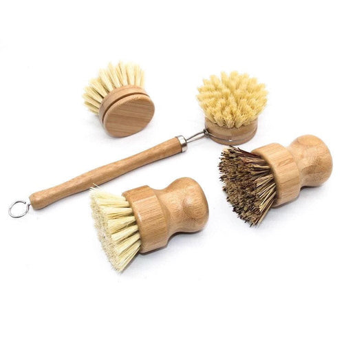 Bamboo Sisal Dish Brush – Replaceable Head