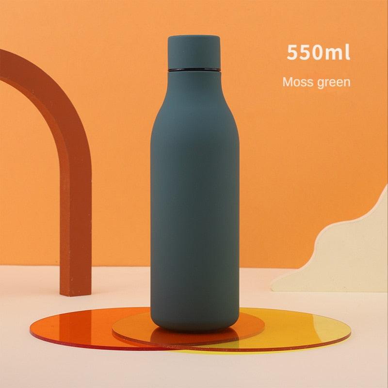 Stainless Steel Thermal Tea Coffee Thermos Leakproof Reusable Bottle