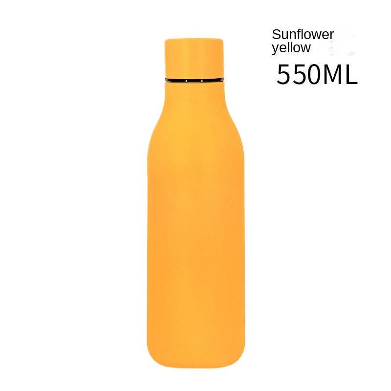 Stainless Steel Thermal Tea Coffee Thermos Leakproof Reusable Bottle