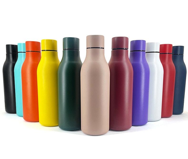 Stainless Steel Thermal Tea Coffee Thermos Leakproof Reusable Bottle