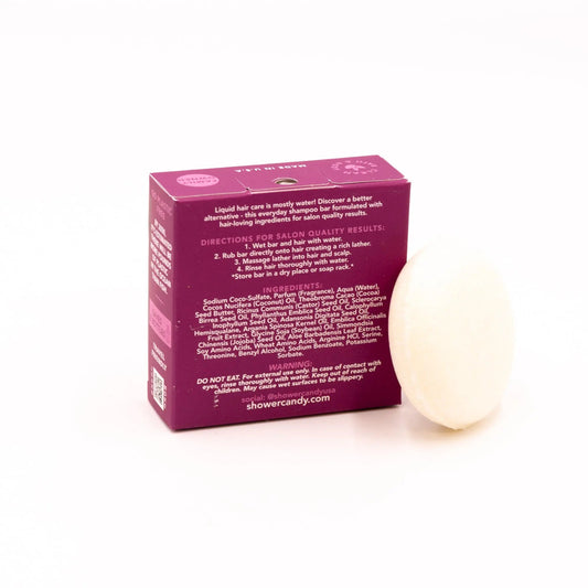 Argan Oil Bamboo Shampoo Bar for Smooth Frizz Control