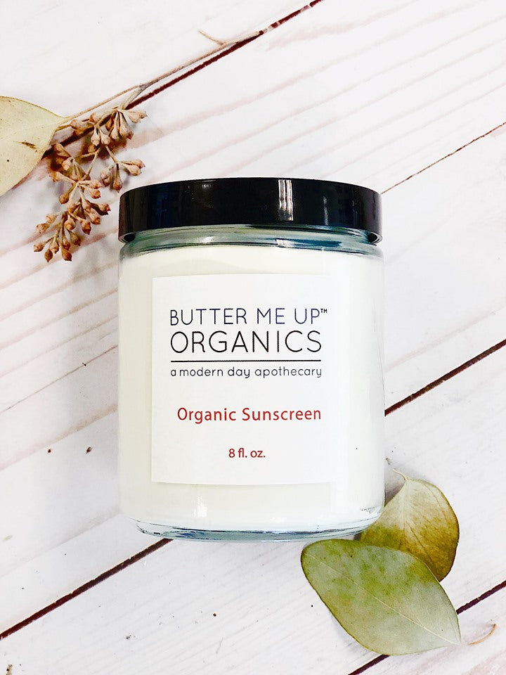 Natural Organic Suns  Block/ Safe Protection/ Non-Nano Zinc Oxide /