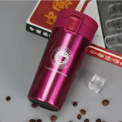 Travel Coffee Mug Stainless Steel Thermos Vacuum Insulated Tumbler