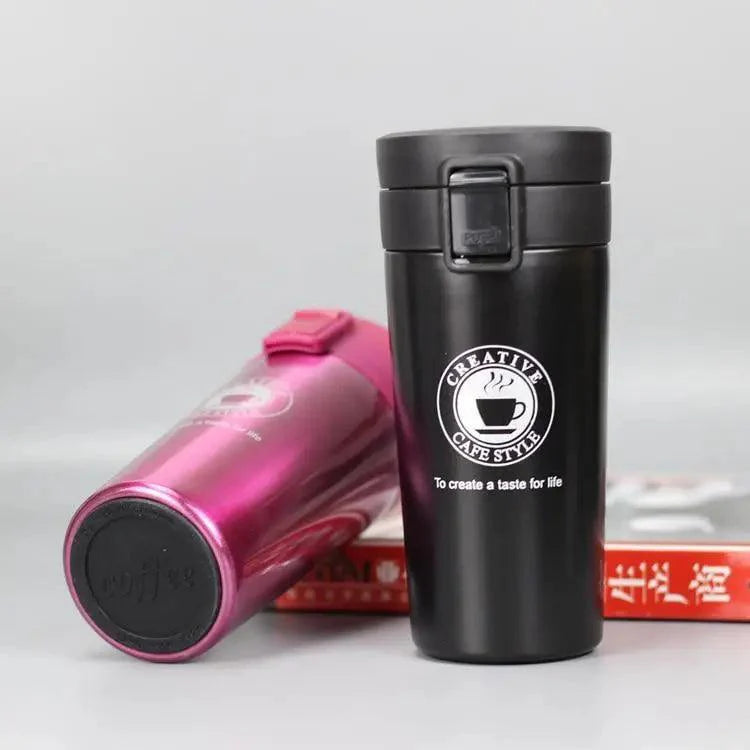 Travel Coffee Mug Stainless Steel Thermos Vacuum Insulated Tumbler
