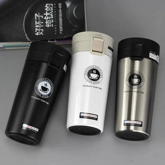 Travel Coffee Mug Stainless Steel Thermos Vacuum Insulated Tumbler