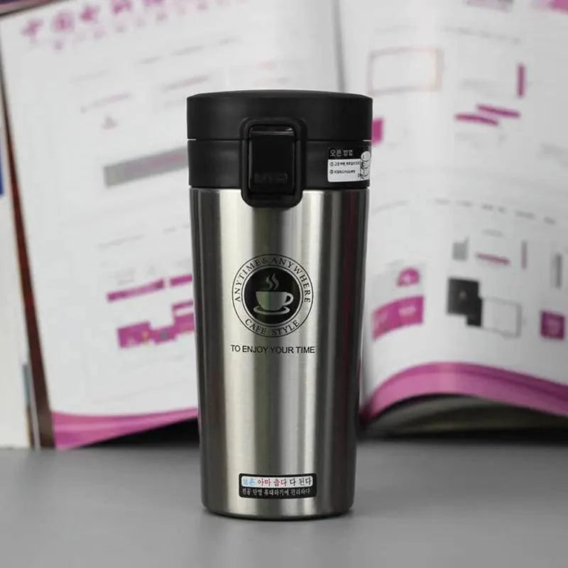 Travel Coffee Mug Stainless Steel Thermos Vacuum Insulated Tumbler