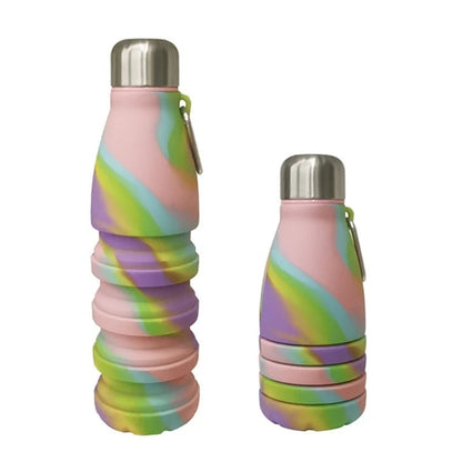 550ml Collapsible Silicone Water Bottle